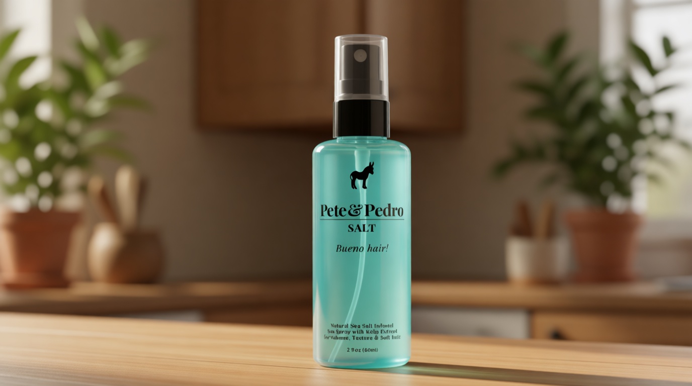 Pete & Pedro SALT - Natural Sea Salt Spray for Hair Men & Women, Adds Instant Volume, Texture, Thickness, & Light Hold | Texturizing & Thickening | As Seen on Shark Tank, 2.0 oz.