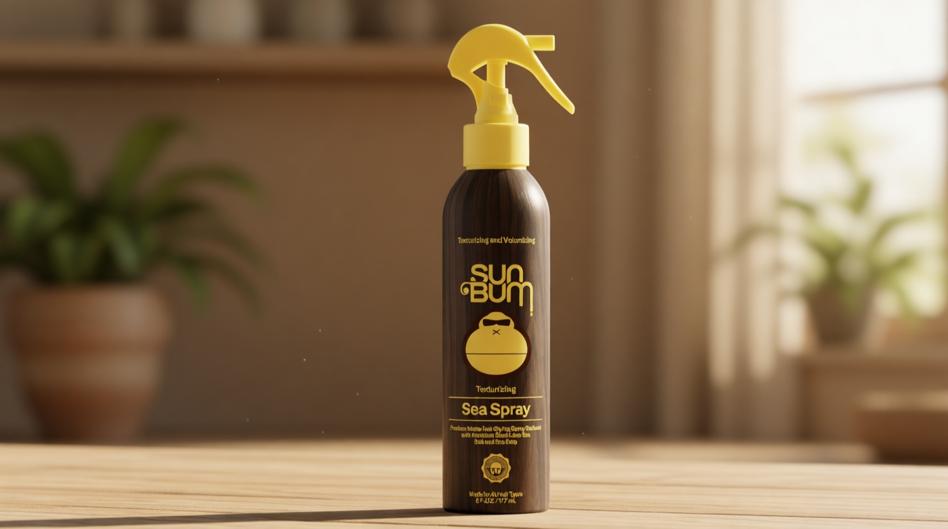 Sun Bum Sea Spray | Texturizing and Volumizing Sea Salt Spray | UV Protection With a Matte Finish | Medium Hold | For All Hair Types | 6 FL OZ Bottle | Texturizing, Volumizing, UV Protection, Matte Finish, All Hair Types, 6 FL OZ