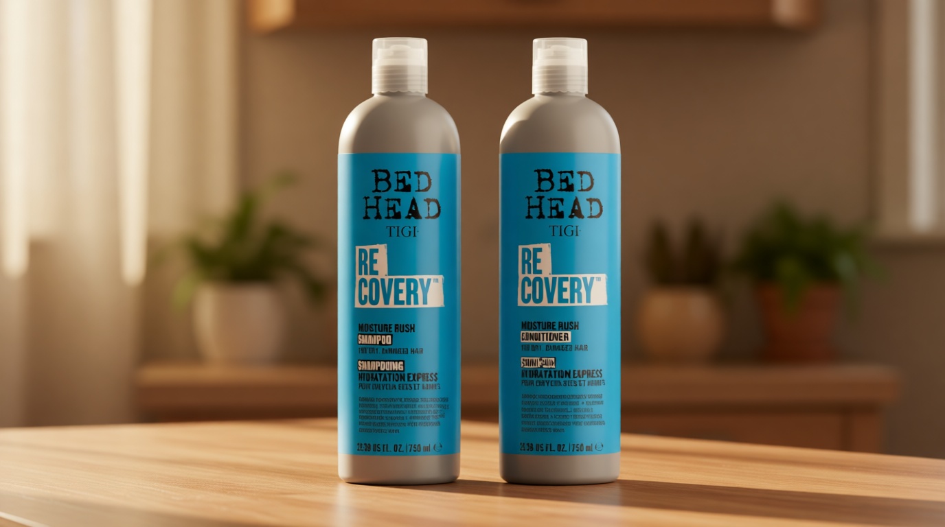 TIGI Bed Head Recovery Shampoo and Conditioner Set for Dry, Damaged Hair, 25.36 fl oz, 2 Count