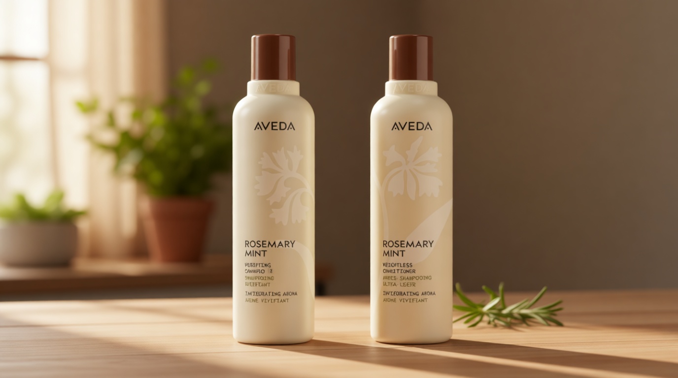 Aveda Rosemary Mint Purifying Shampoo | Clarifying Shampoo | Gently Removes Buildup, Adds Shine | For Normal to Oily Hair, Fine to Medium Hair | Invigorating Aroma| 97% Naturally Derived*