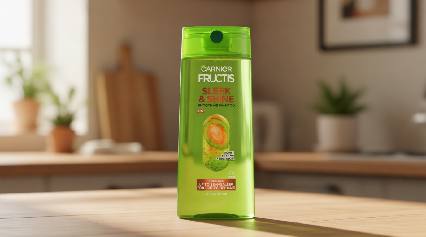 Garnier Fructis Sleek & Shine Shampoo, Frizzy, Dry, Unmanageable Hair, 22 fl. oz.(Packaging May Vary) Cradle to Cradle Certified