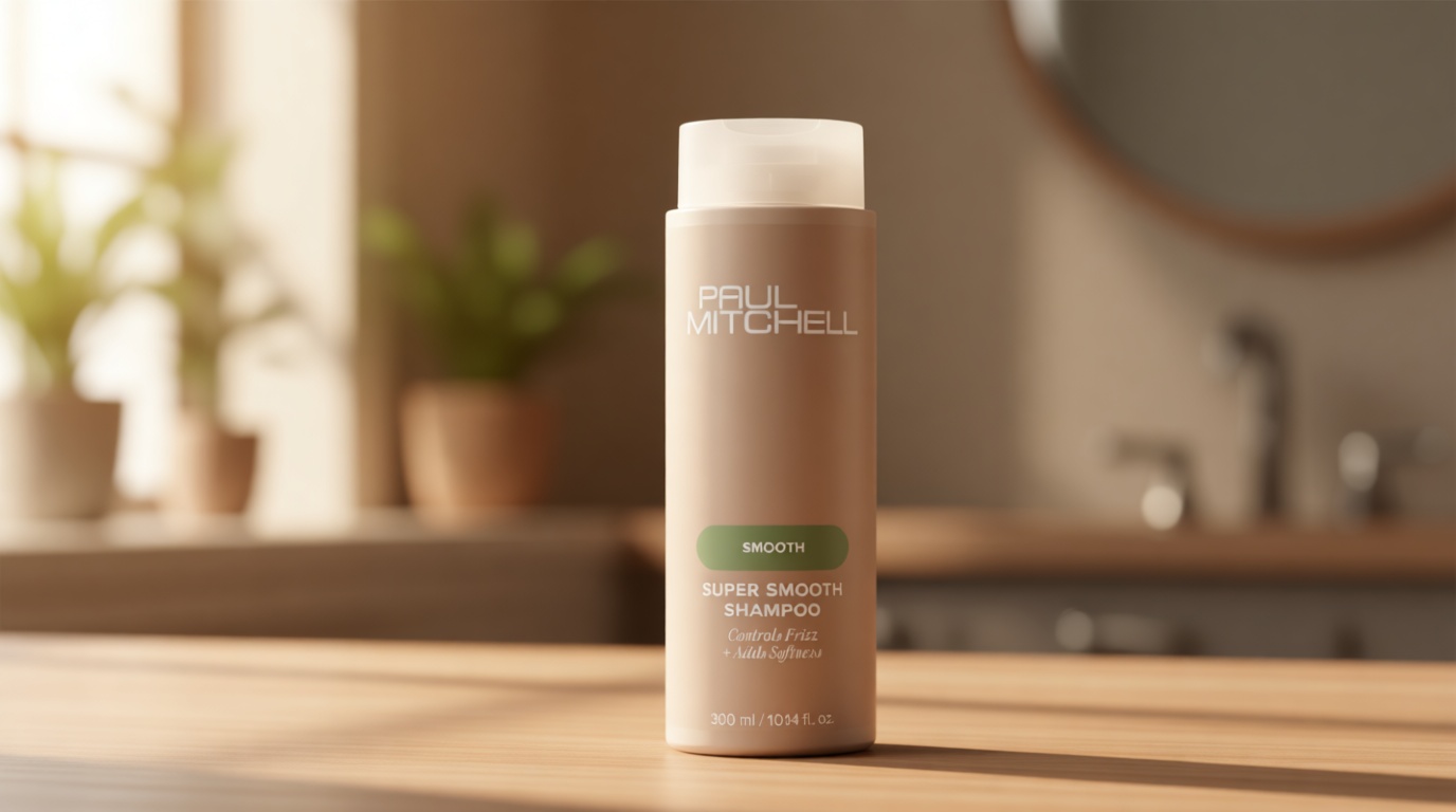 Paul Mitchell Super Smooth Shampoo, Controls Frizz, Adds Softness, For Frizzy Hair
