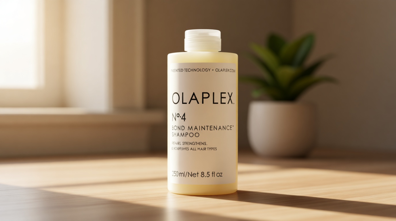 Olaplex Nº.4 Bond Maintenance™ Hair Strengthening Shampoo: Repairs Damage & Defend Against Future Breakage | Replenishes Hydration | For Coily, Curly, Straight, and Wavy