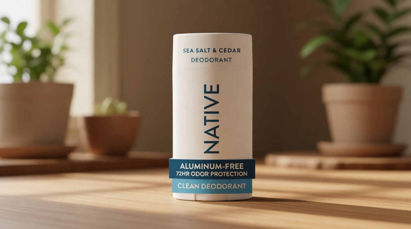 Native Deodorant Contains Naturally Derived Ingredients, 72 Hour Odor Control, Deodorant for Women and Men, Aluminum Free, Sea Salt & Cedar 2.65oz