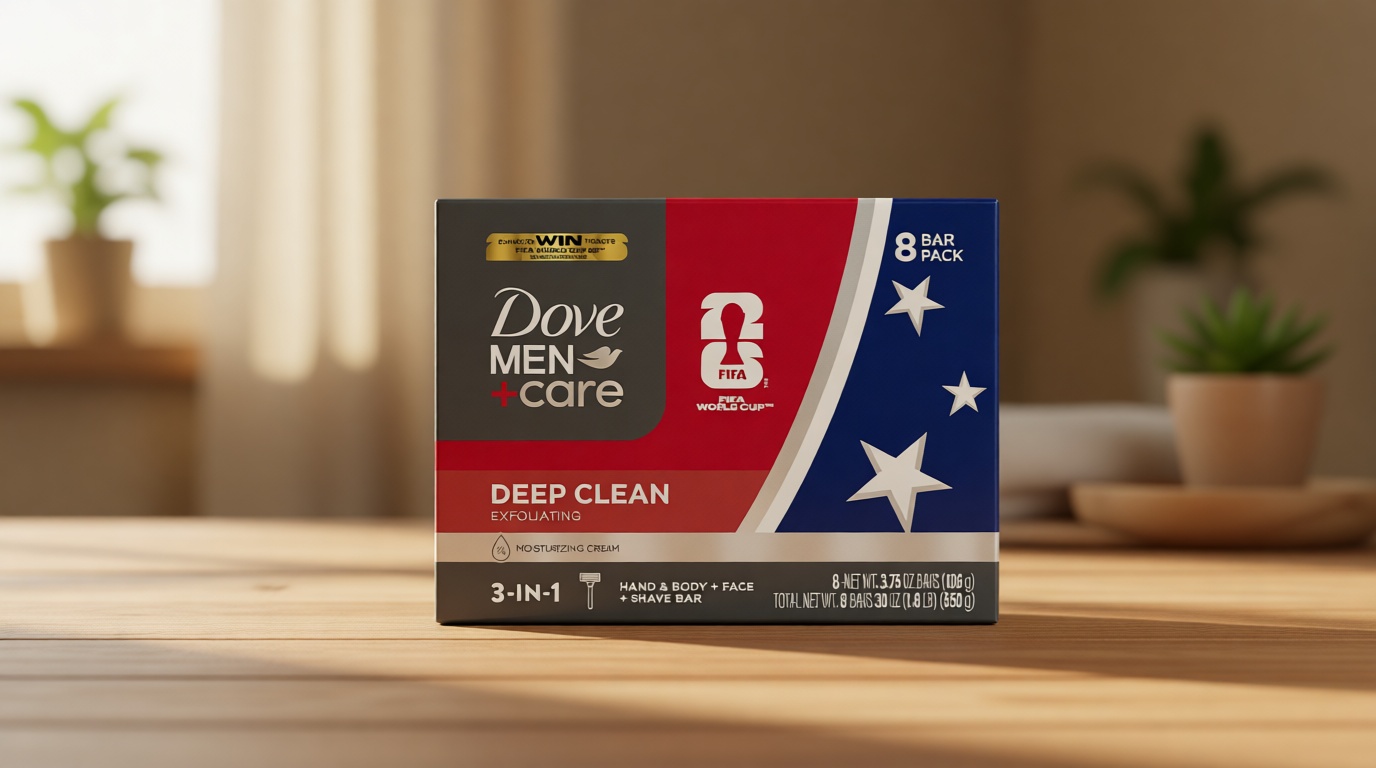 Dove Men+Care Men's Bar Soap Deep Clean 8 Bars More Moisturizing Than Bar Soap Effectively Washes Away Bacteria, Nourishes Your Skin 3.75 oz