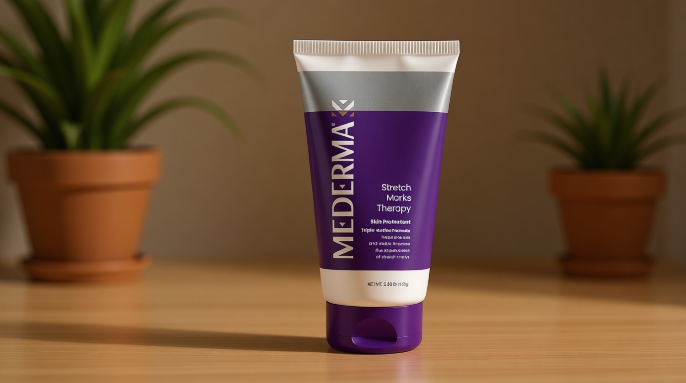 Mederma Stretch Marks Therapy - Prevents & Treats Stretch Marks, Safe for Pregnancy & Breastfeeding, Hydrates & Nourishes Skin, 5.29 oz (150g)