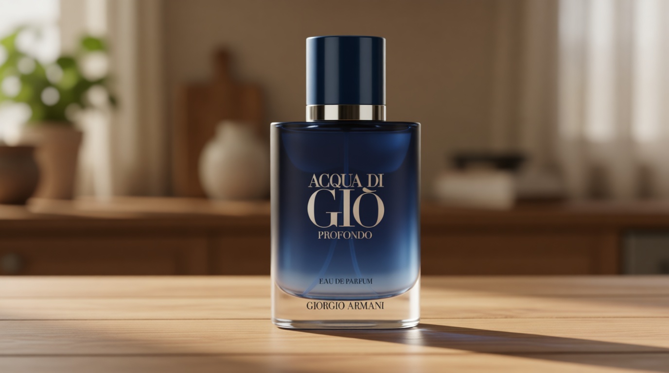Armani Beauty - Acqua di Giò Profondo - Eau de Parfum - Cologne for Men - Fresh & Aromatic Men’s Fragrance - Mandarin, Lavender, Cedarwood Notes