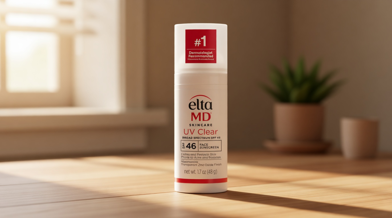 EltaMD UV Clear Face Sunscreen, Oil Free Sunscreen for Sensitive Skin with Zinc Oxide, Dermatologist Recommended