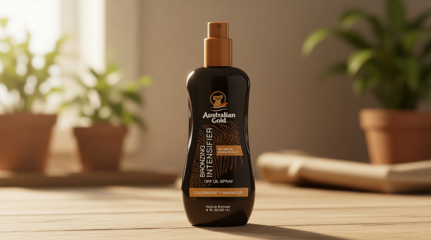Australian Gold Bronzing Intensifier Dry Oil Spray, 8 Ounce | Colorboost Maximizer (AGDOBS)