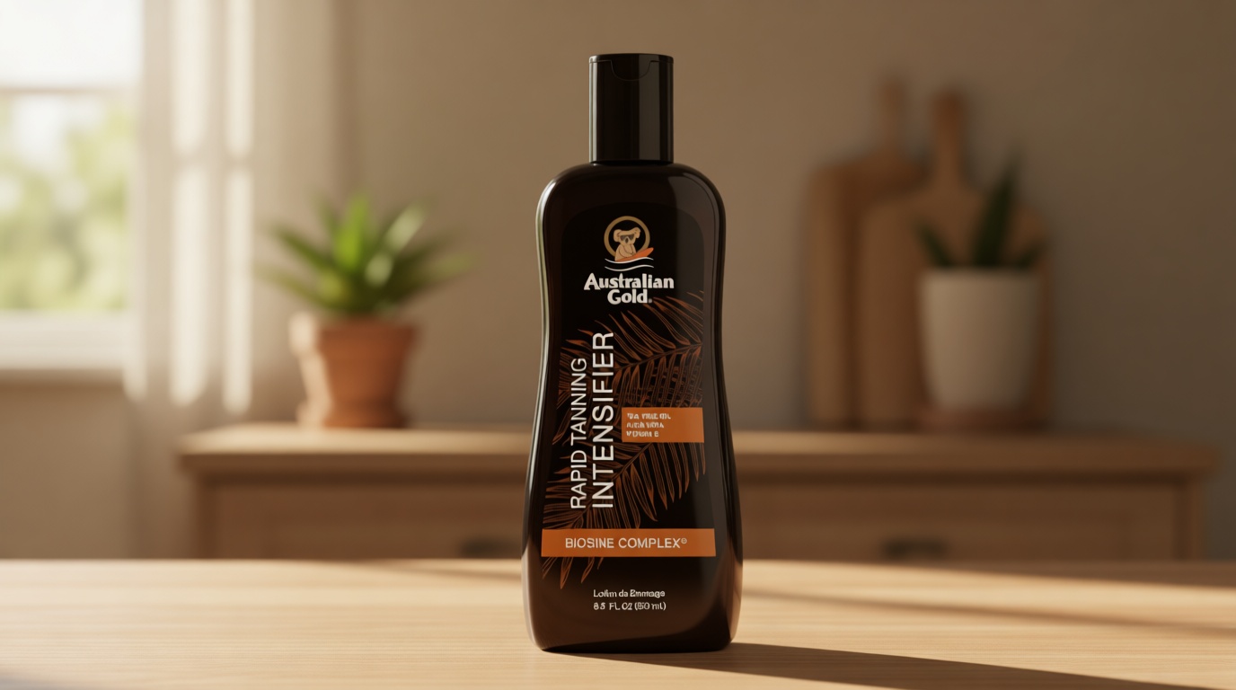 Australian Gold Rapid Tanning Intensifier Lotion, 8.5 Fl Oz | With Tea Tree Oil and Aloe Vera | Vitamin E