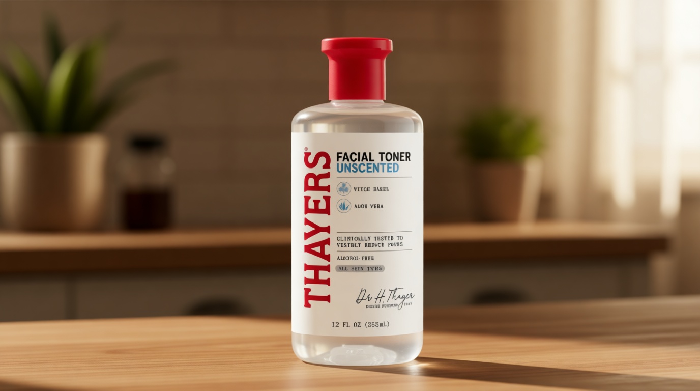 THAYERS Alcohol-Free, Hydrating, Unscented Witch Hazel Facial Toner with Aloe Vera Formula, Vegan, Dermatologist Tested and Recommended, 12 Oz (Packaging May Vary) Cradle to Cradle Certified