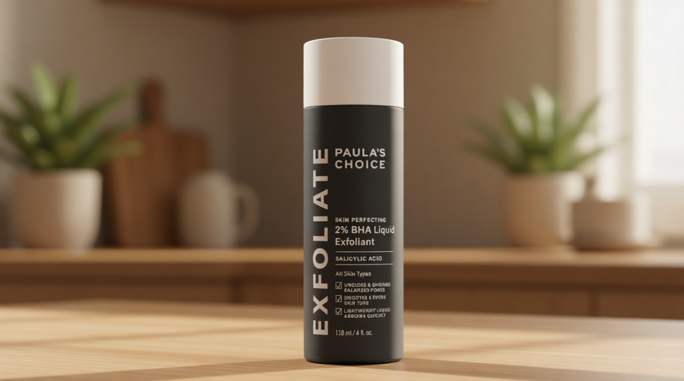 Paula's Choice SKIN PERFECTING 2% BHA Liquid Exfoliant with Salicylic Acid, Facial Polish for Pores, Wrinkles & Fine Lines, Suitable for Blackhead-Prone Skin, Fragrance-Free