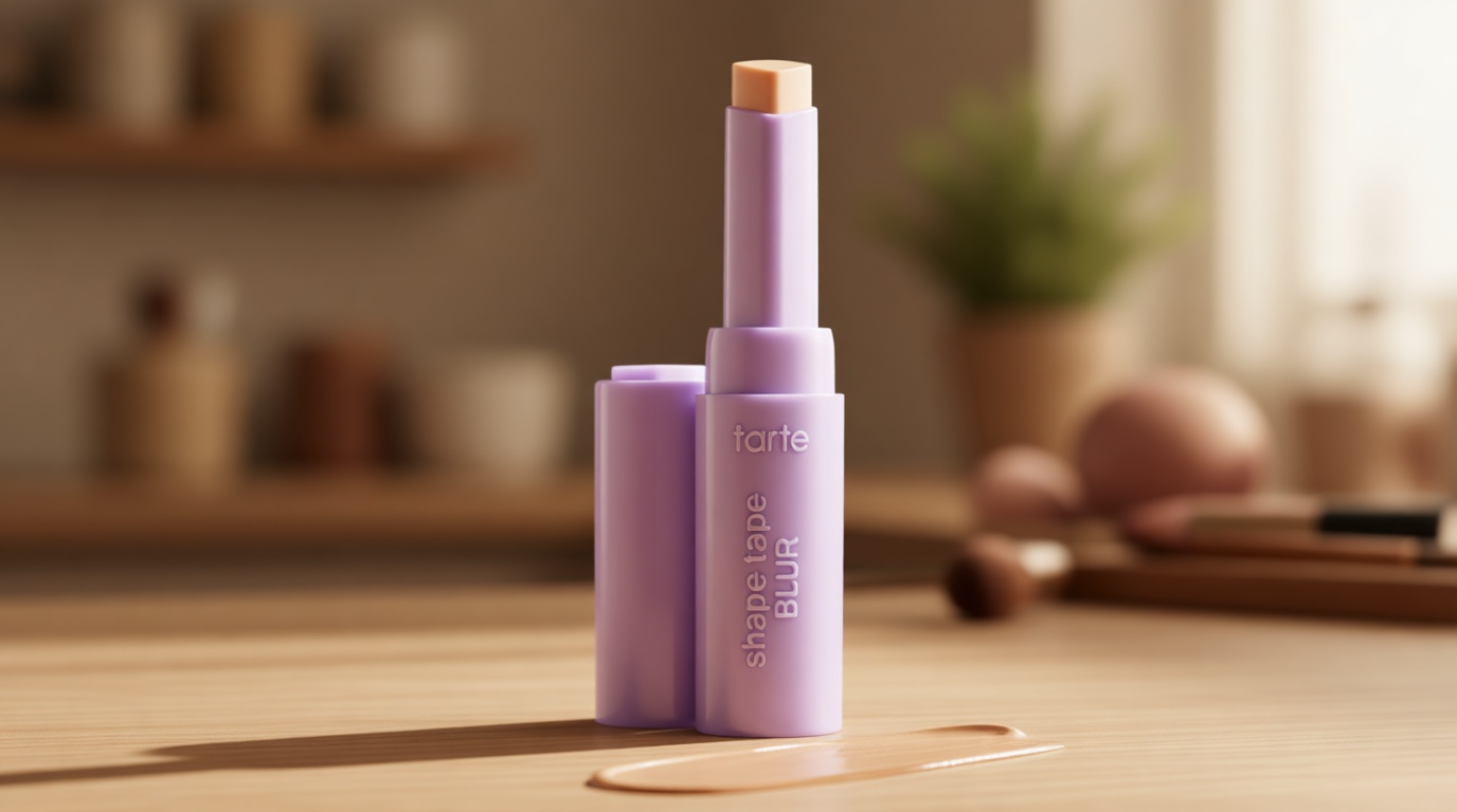 tarte shape tape blur concealer stick - Full Coverage Crease-Proof Makeup, Diamond-Shaped Precision Tip for Instant Eye Lift Effect