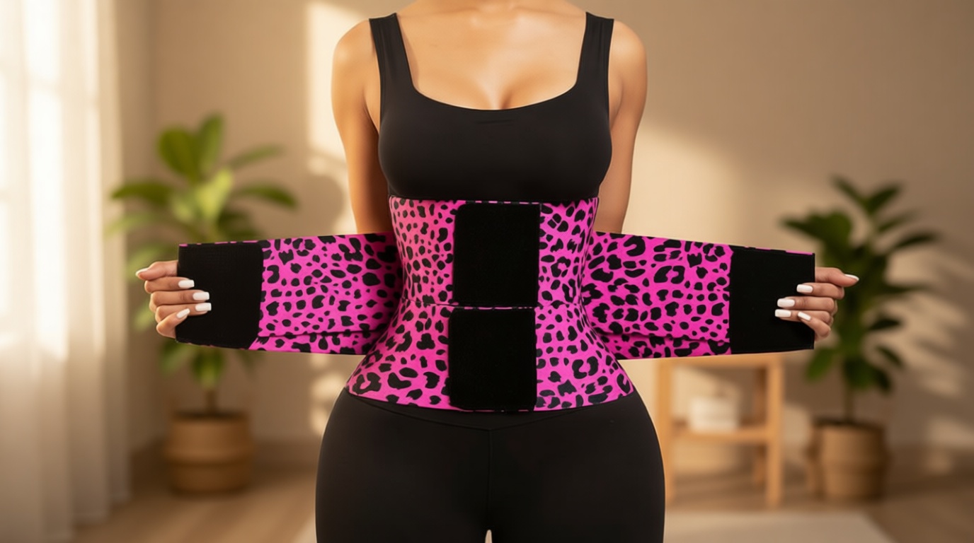 FeelinGirl Waist Trainer Belt Waist Cincher Trimmer Ab Belt Tummy Control Body Shaper with Triple Wrap Women and Men